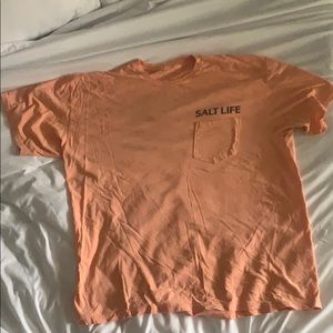 salt life coral t shirt (from coco beach florida)